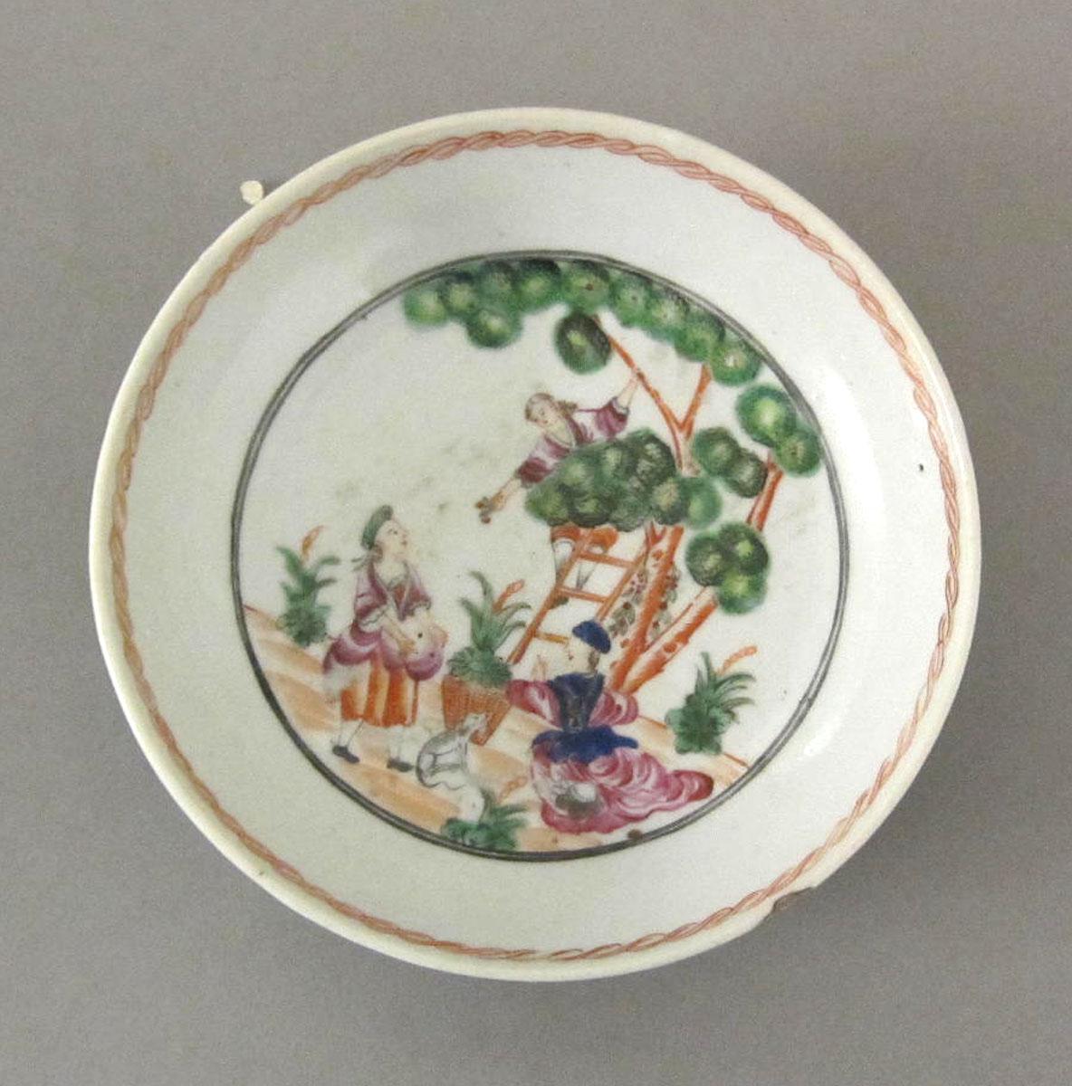 1961.1676 B Porcelain saucer