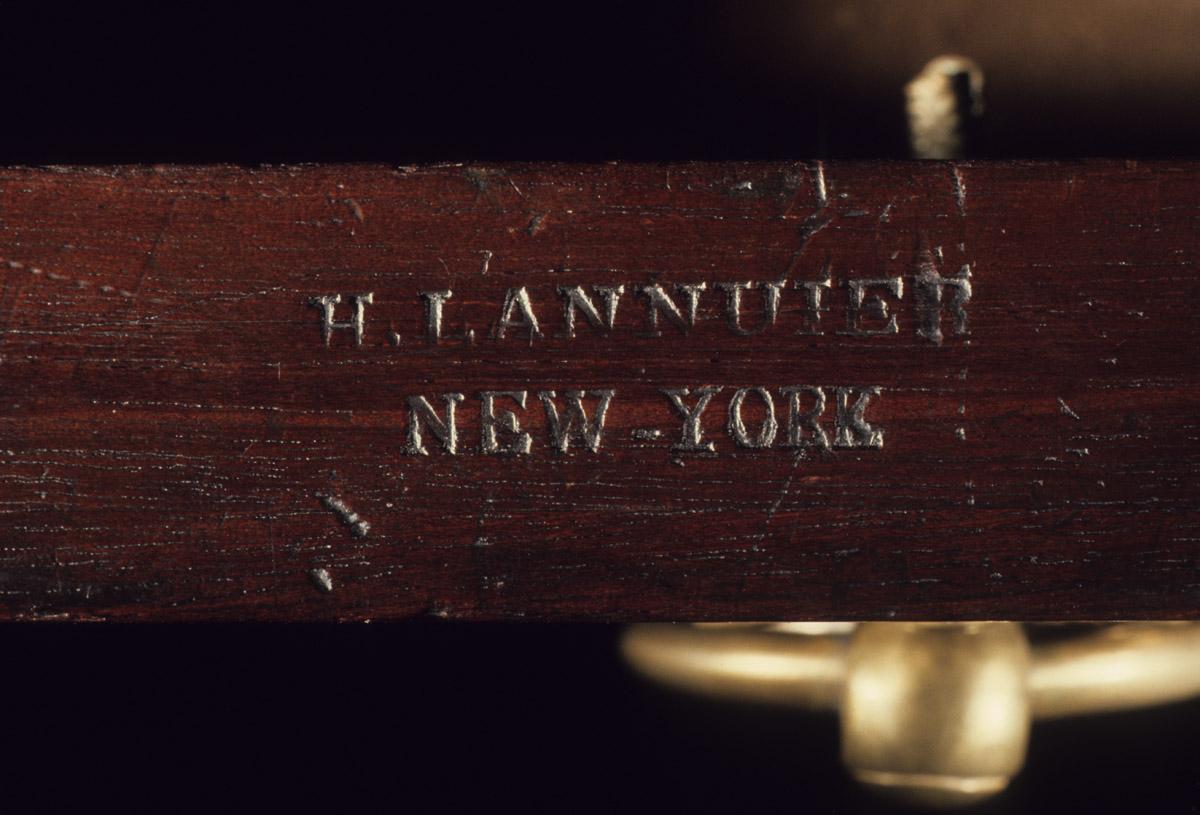 1961.1693 Table, detail 1