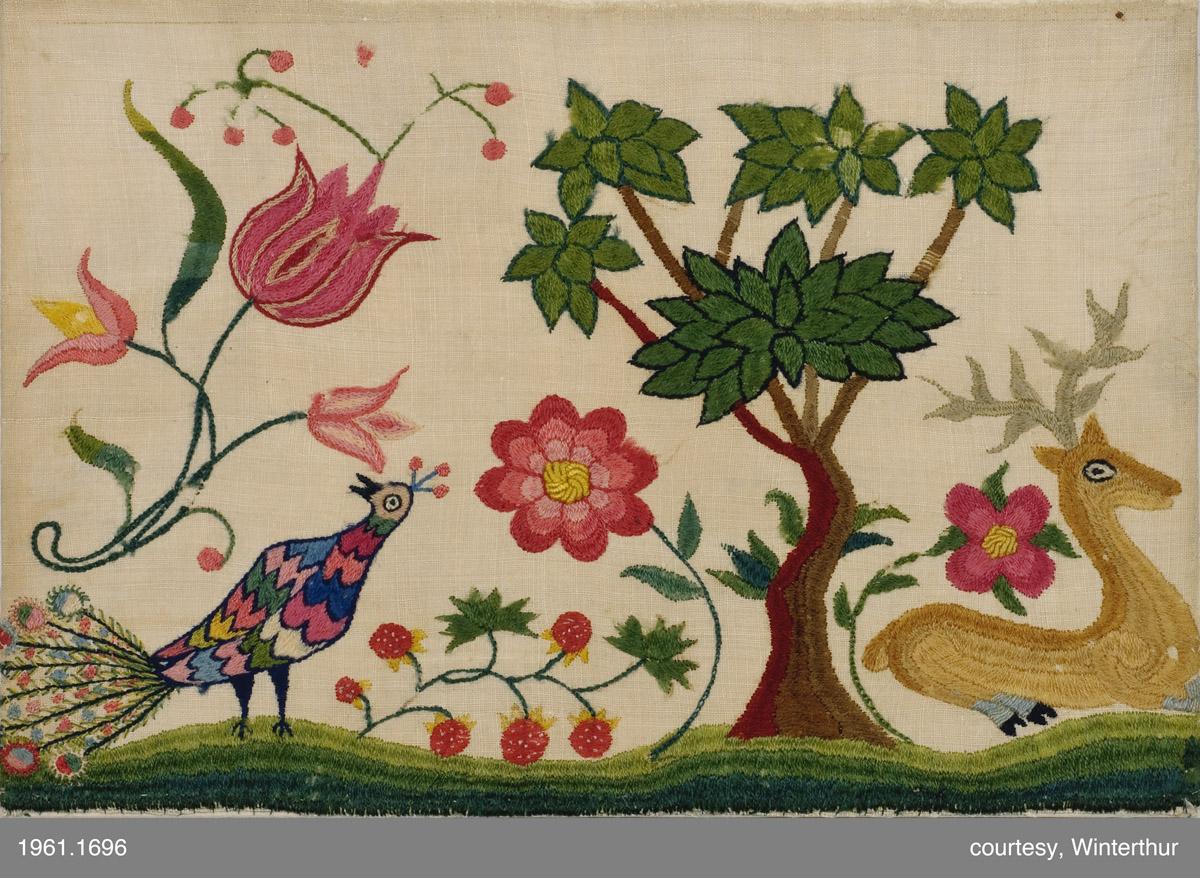 1961.1696 Needlework fragment
