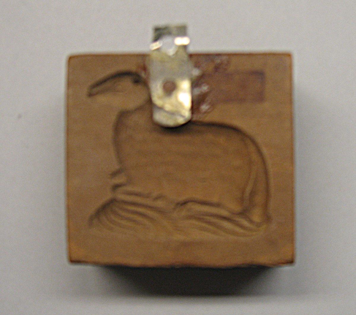 1961.1718 Cookie Stamp reverse