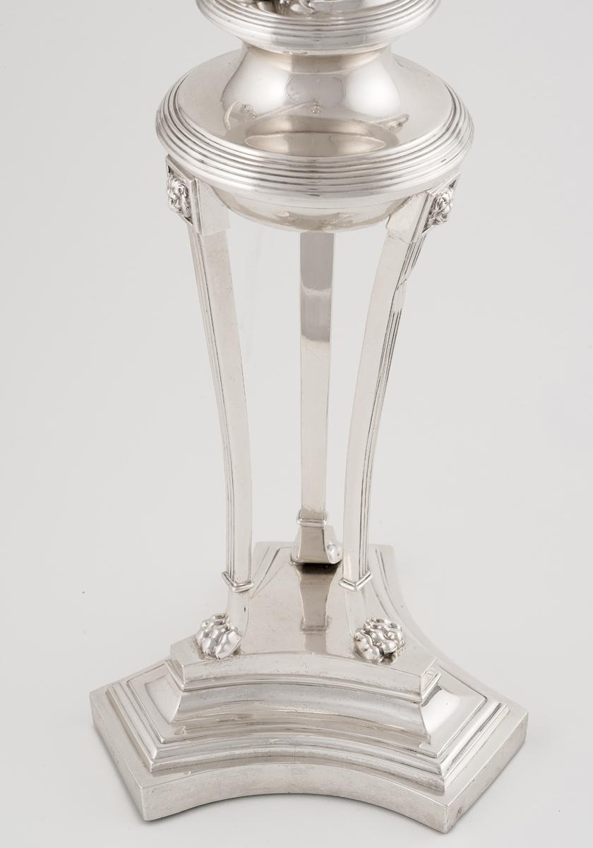 1961.1728 A, B Candelabrum, Detail 2