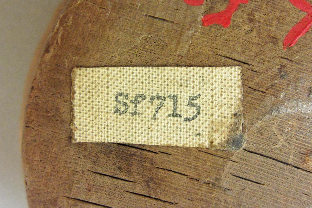 1961.1735, Butter mold, label 2