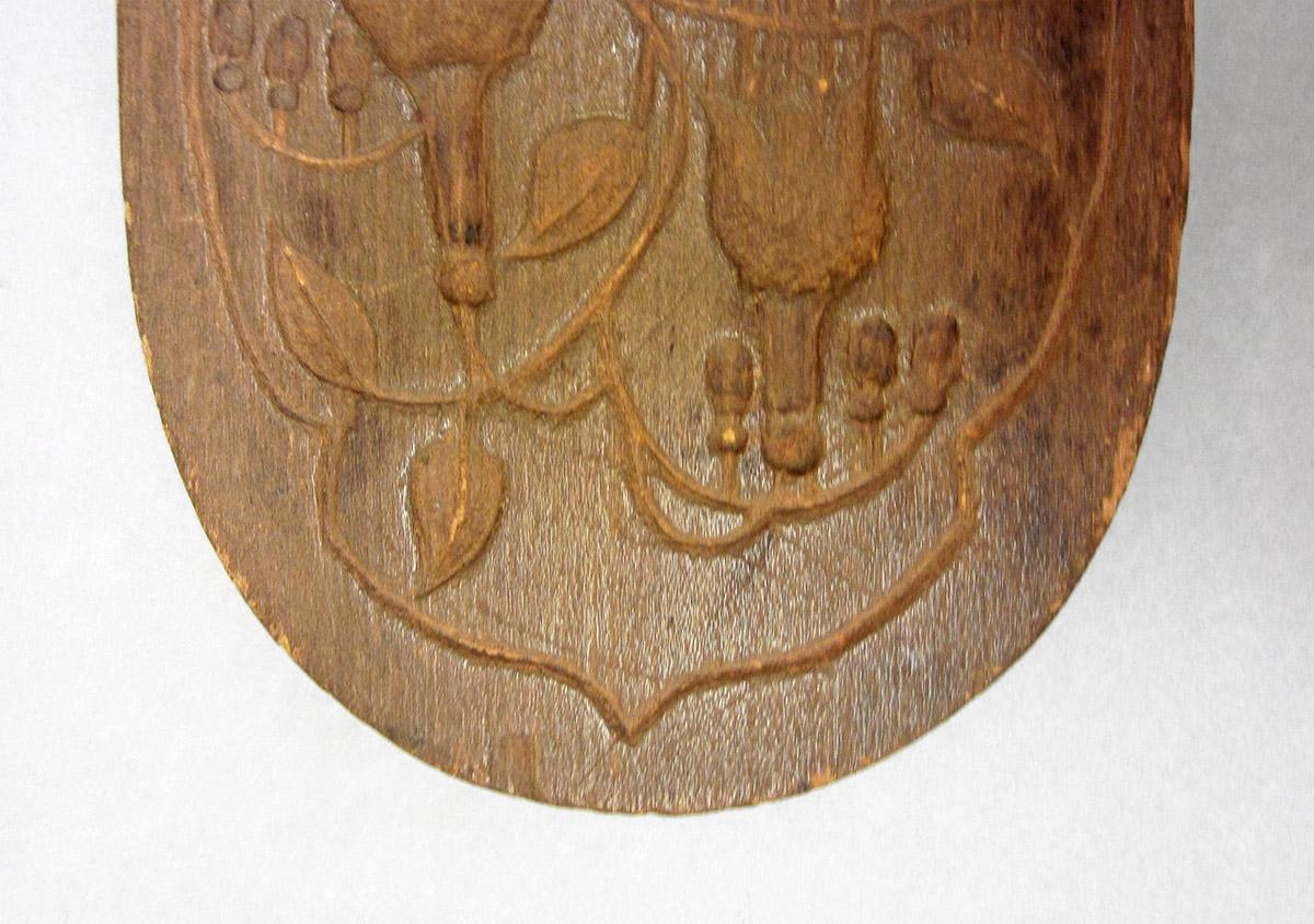 1961.1736, Butter mold, detail 2