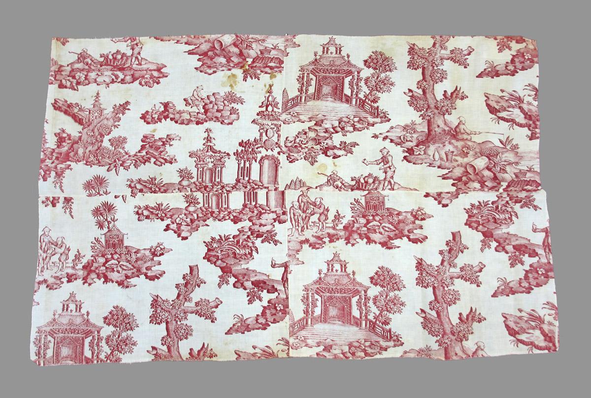 1961.1759 C Textile, printed obverse