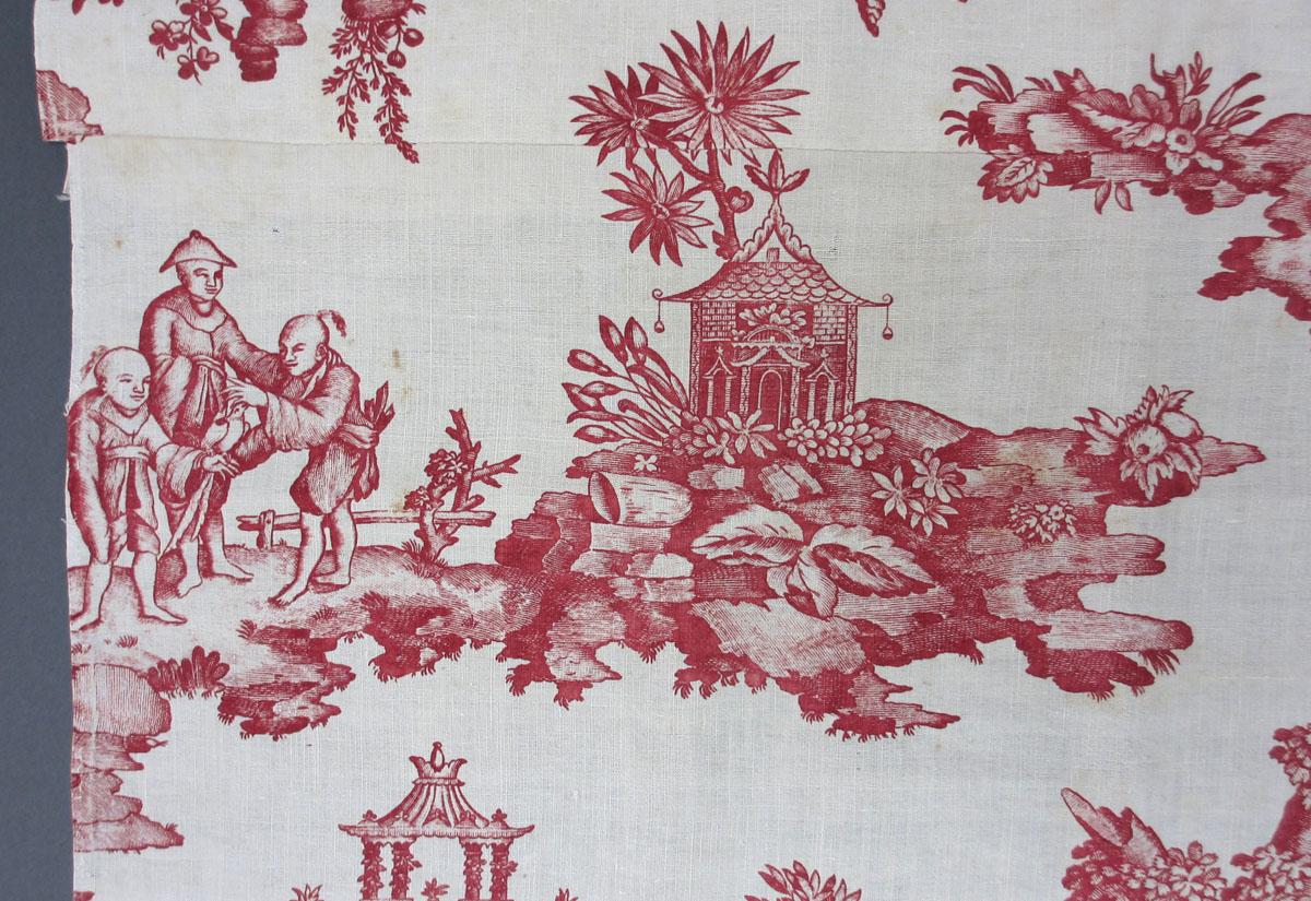 1961.1759 D Textile, printed detail 4