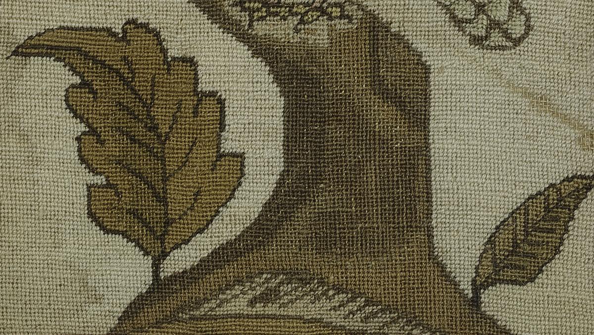 1961.1779 A Needlework Picture, Detail 2