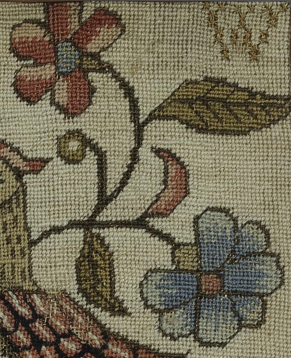 1961.1779 A Needlework Picture, Detail 5