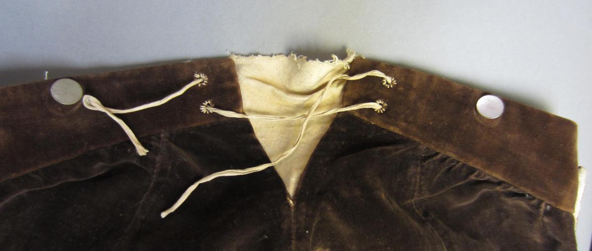 1962.0027 Breeches, Back detail