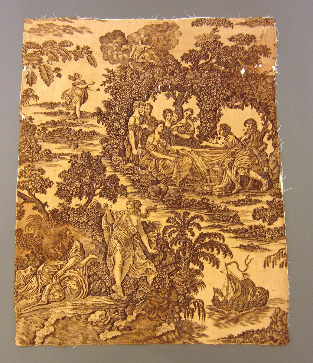 1962.0032 Textile, printed obverse