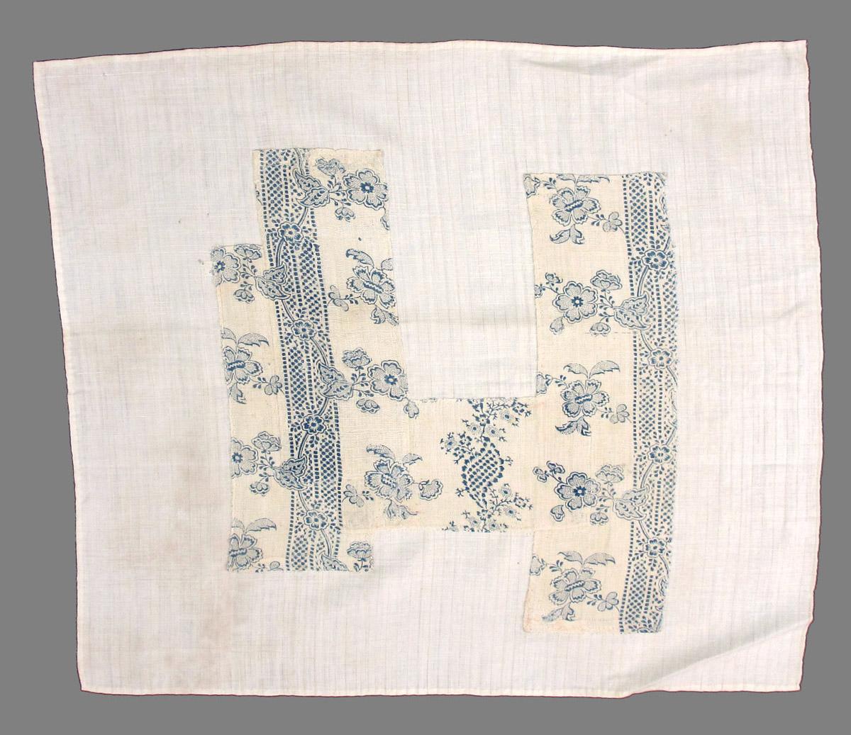 1962.0034 textile, printed obverse