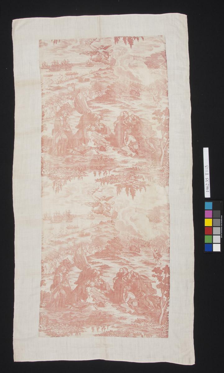 1962.0035 Textile, printed, view 2