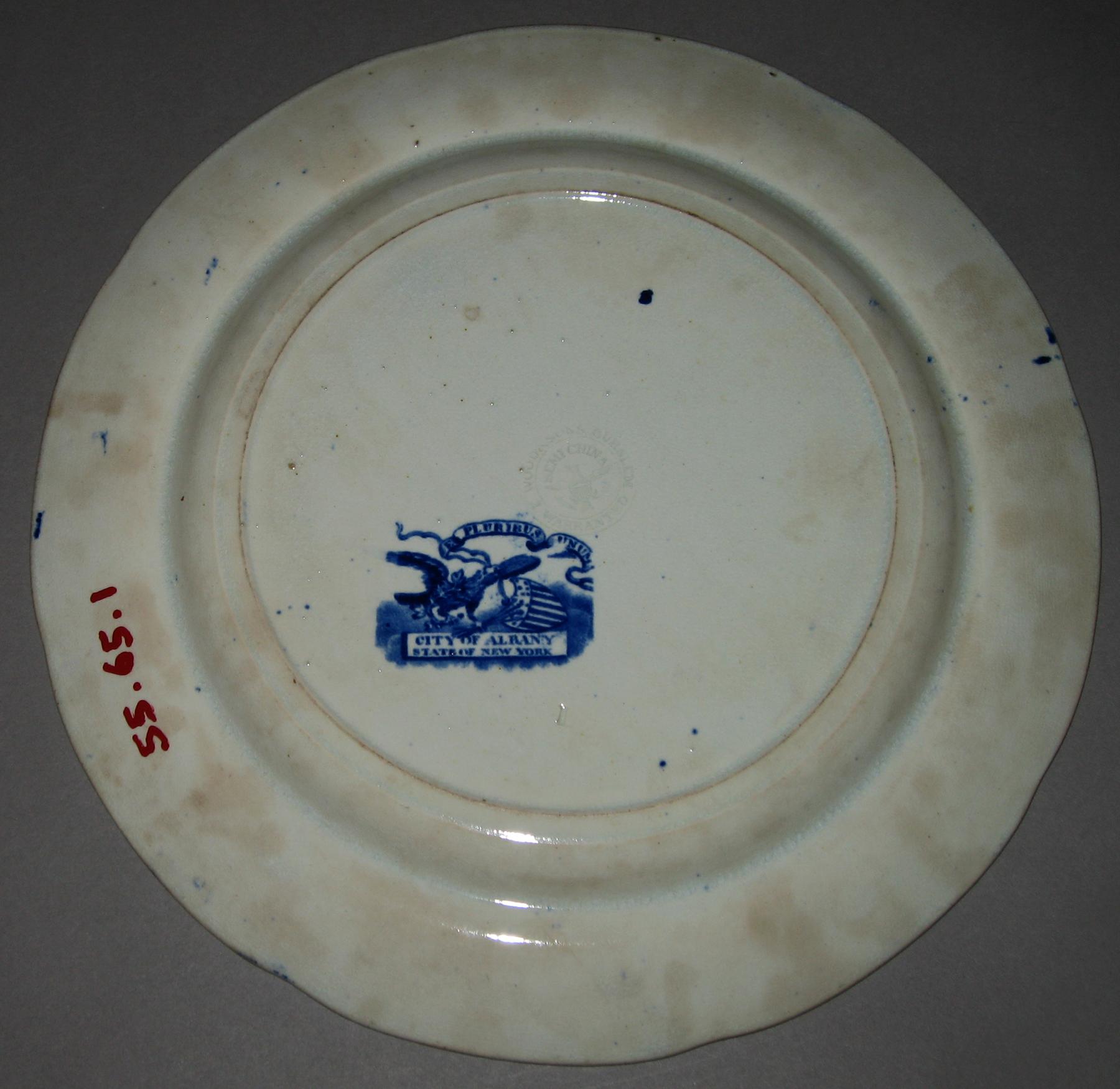 1955.0065.001 Plate (mark)