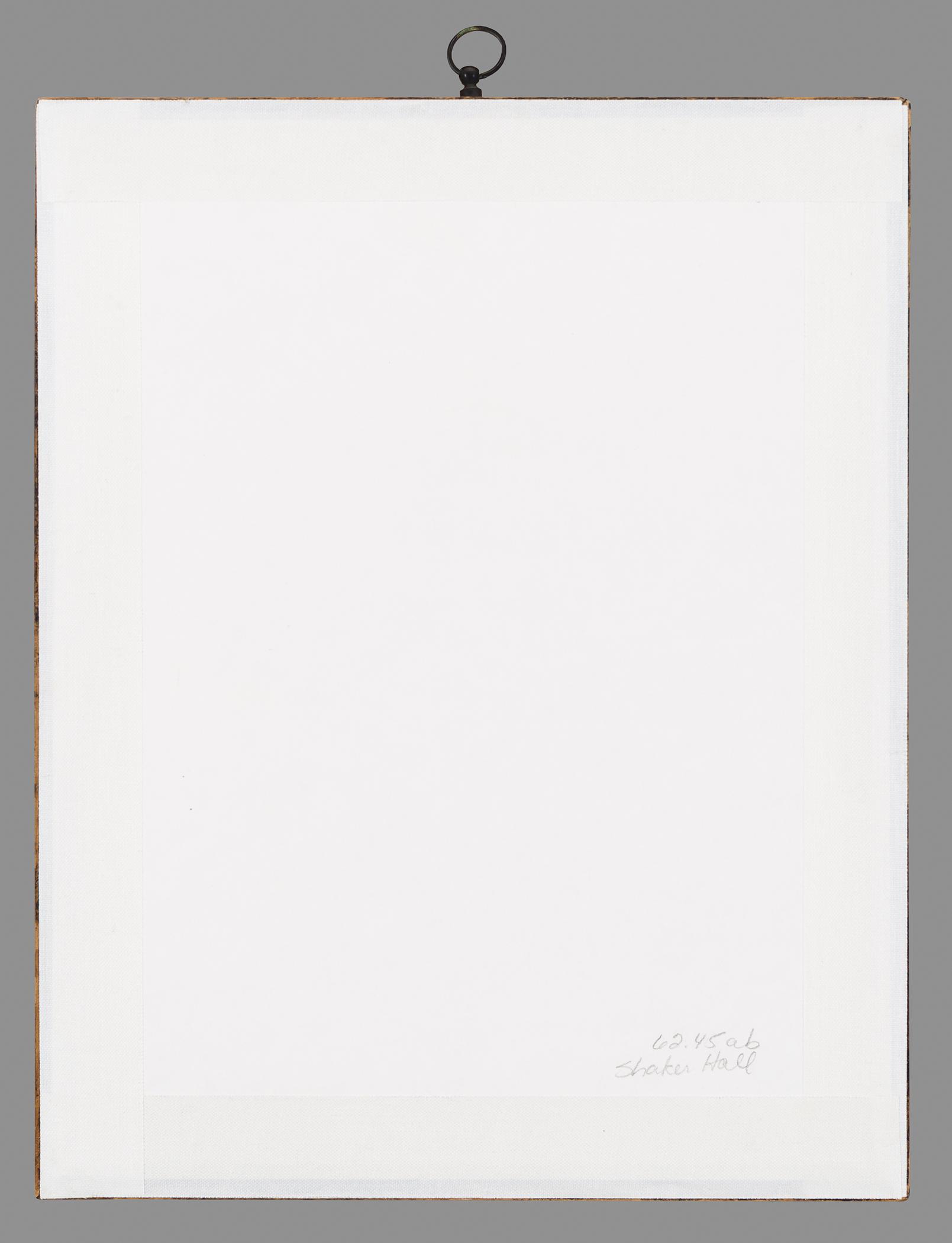 1962.0045 B Frame, view 1, reverse
