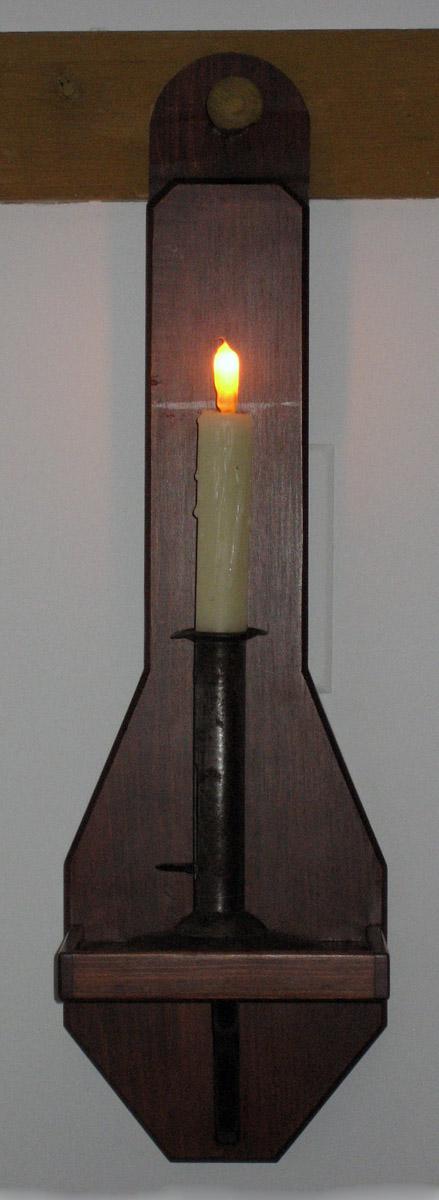 1962.0053, 1967.1688 Candlestick and bracket