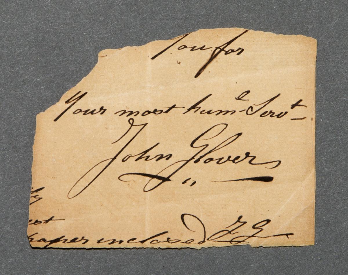 1962.0054 Letter Fragment