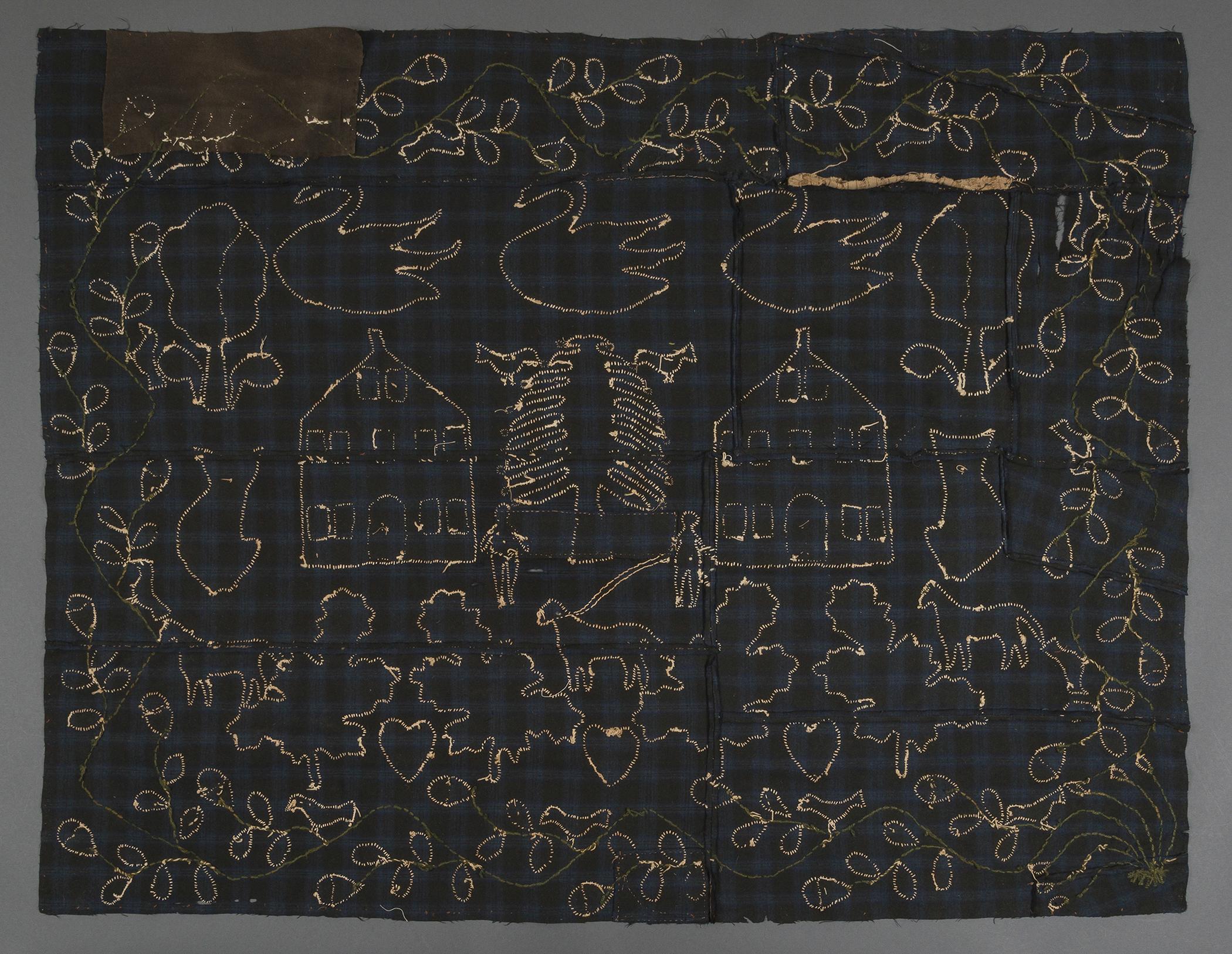 1962.0063 Panel, view 2, reverse