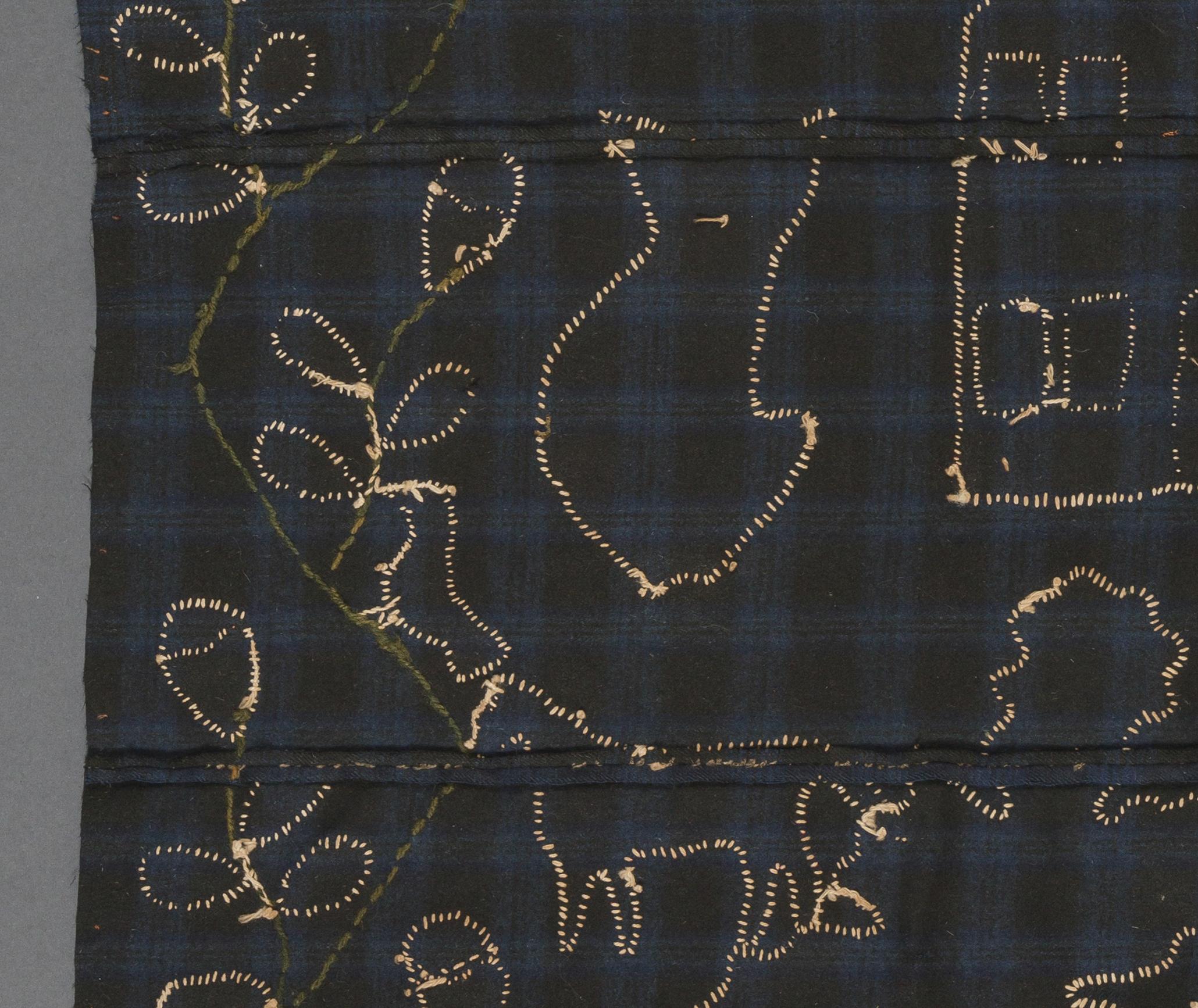 1962.0063 Panel, reverse, detail 4