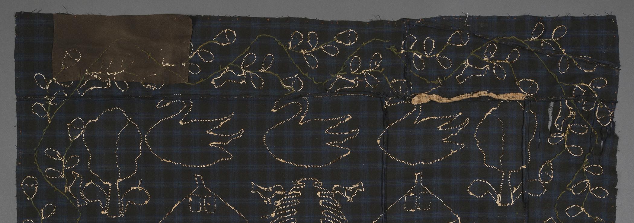1962.0063 Panel, reverse, detail 5