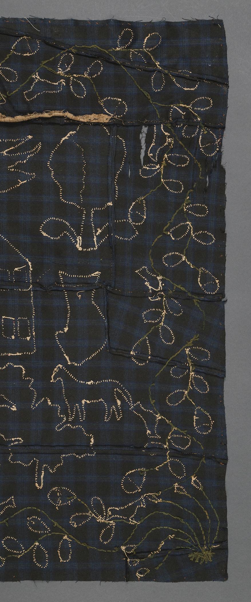 1962.0063 Panel, reverse, detail 7