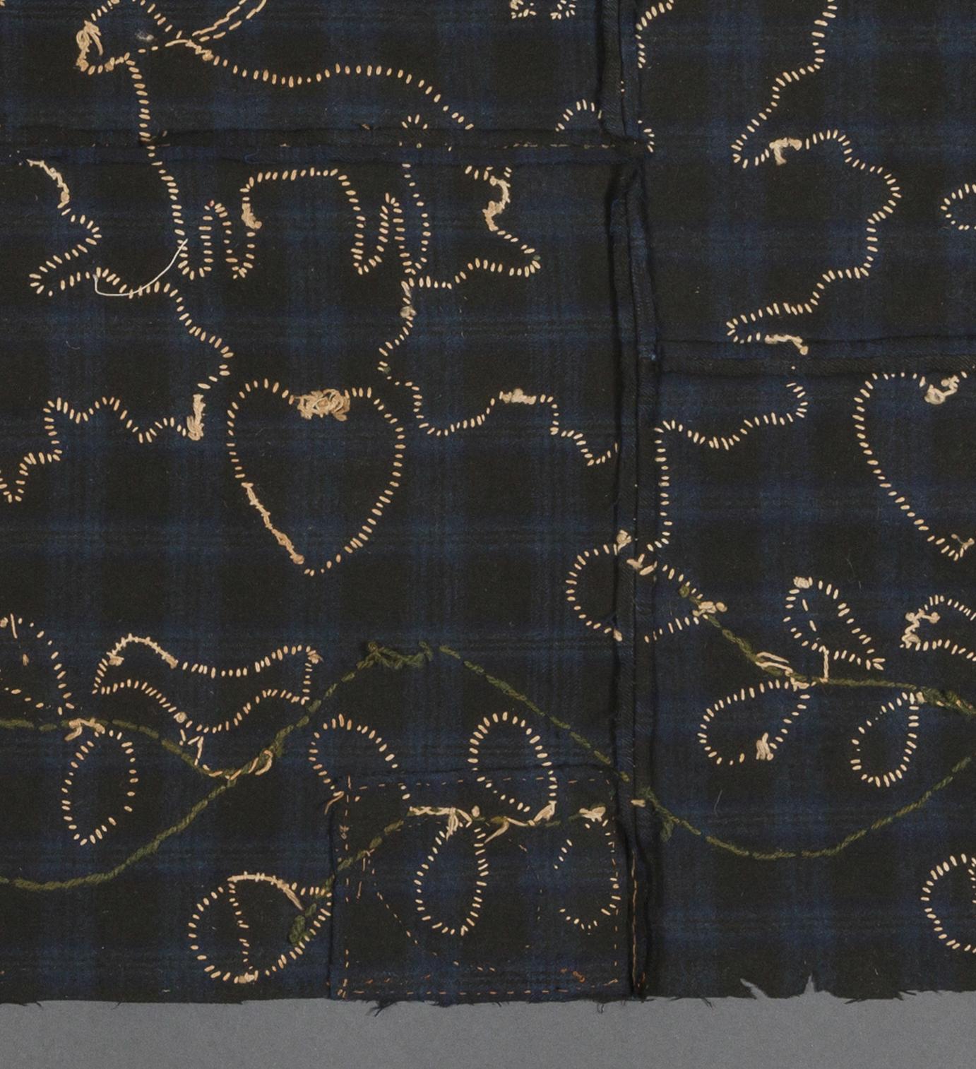 1962.0063 Panel, reverse, detail 12