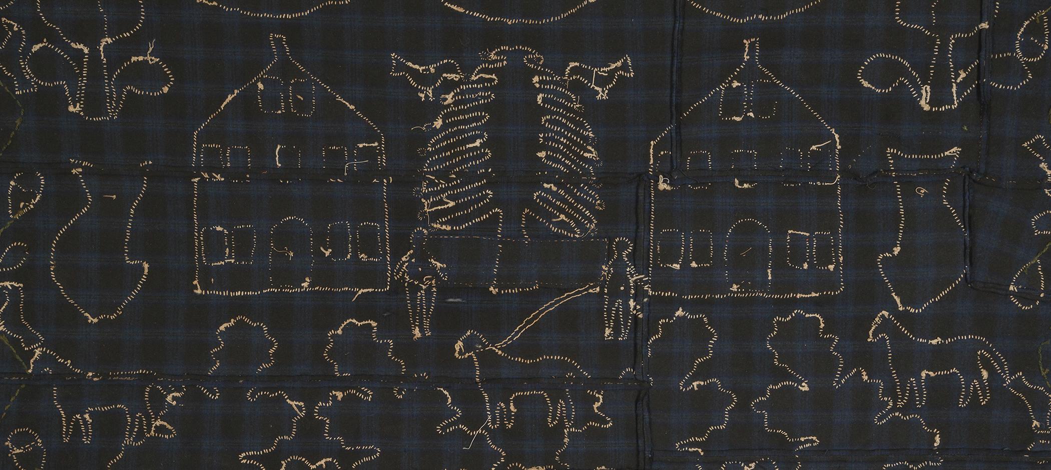 1962.0063 Panel, reverse, detail 13