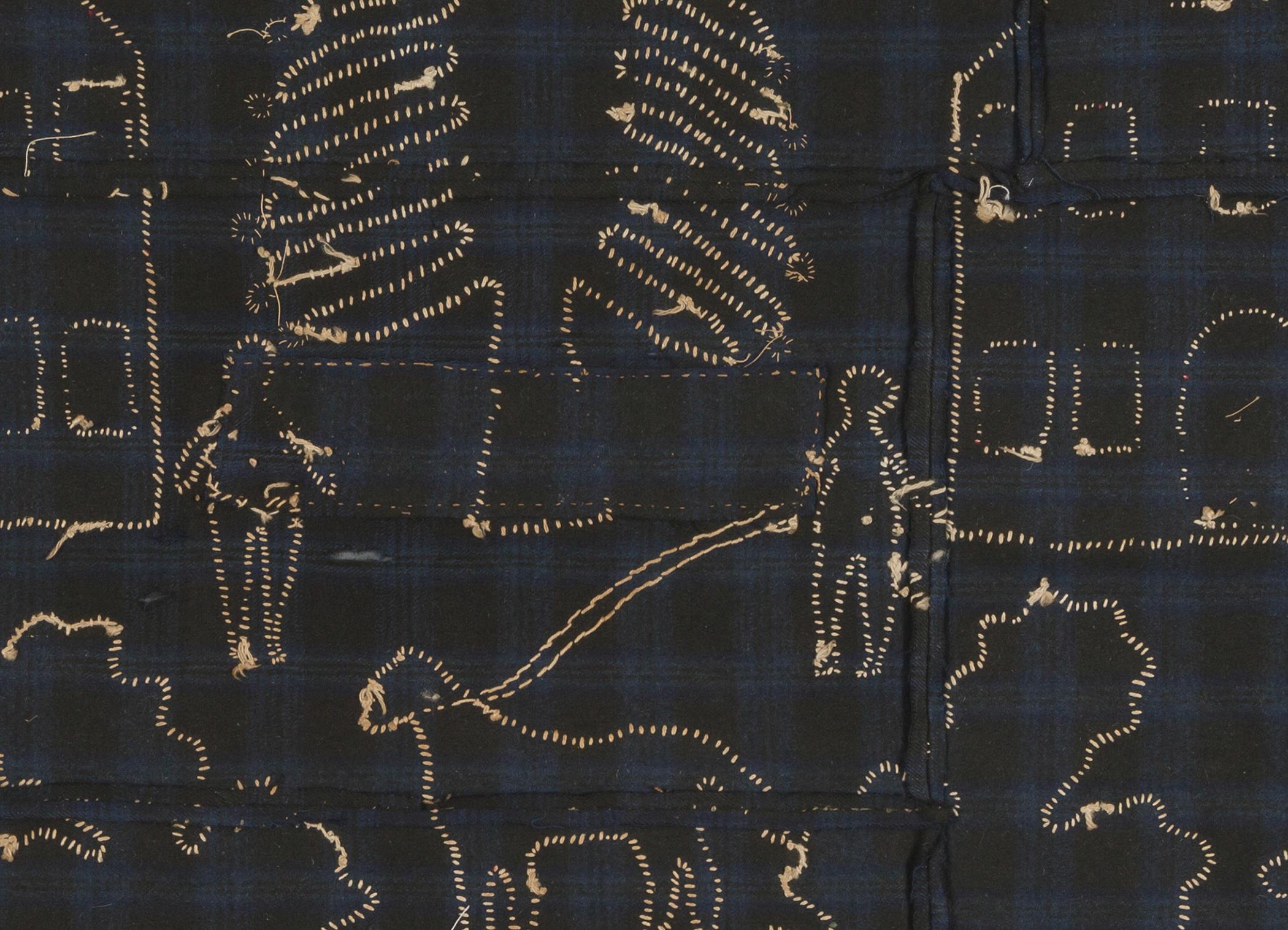 1962.0063 Panel, reverse, detail 14
