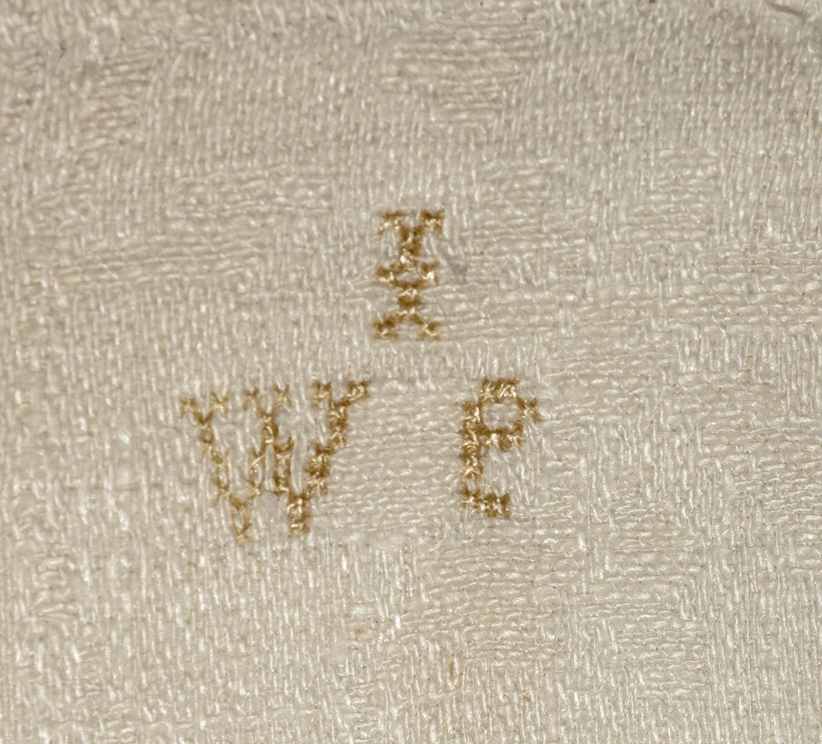 1962.0067 Napkin, detail 1