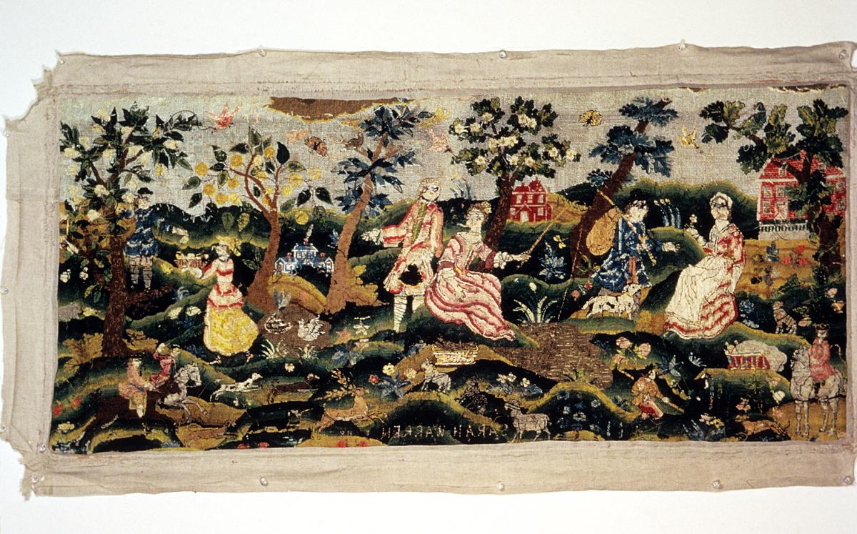 1962.0069 A Needlework Picture, Verso