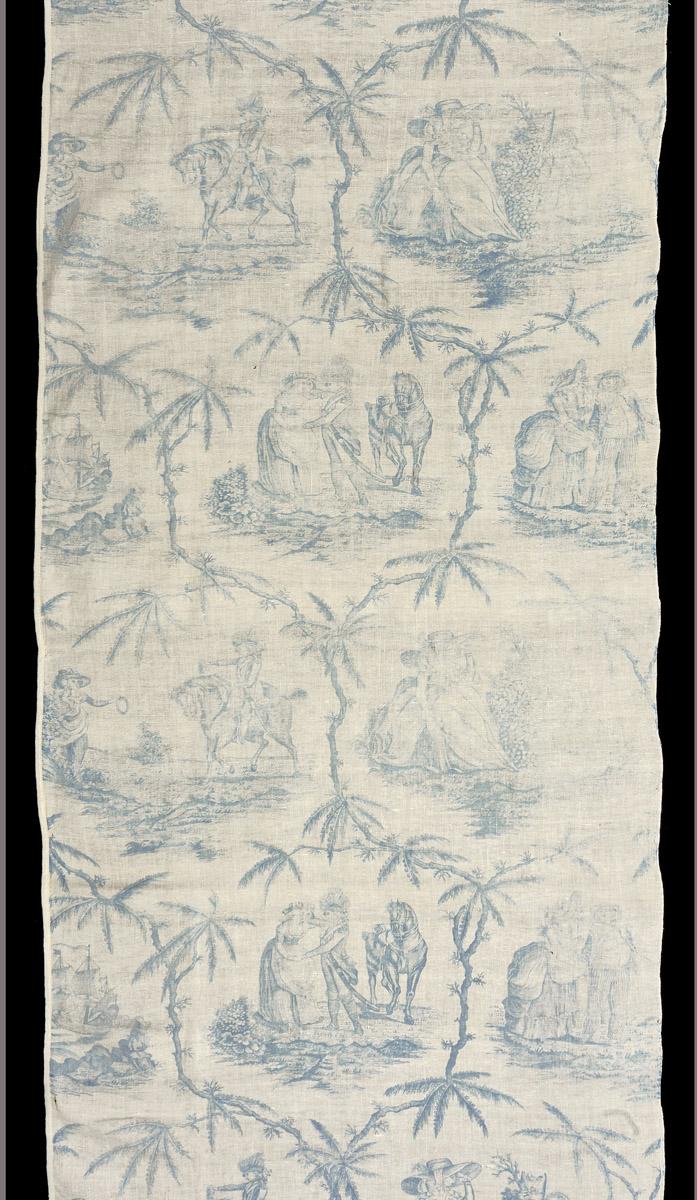 1962.0093.001 Textile, printed, detail, Book image C90