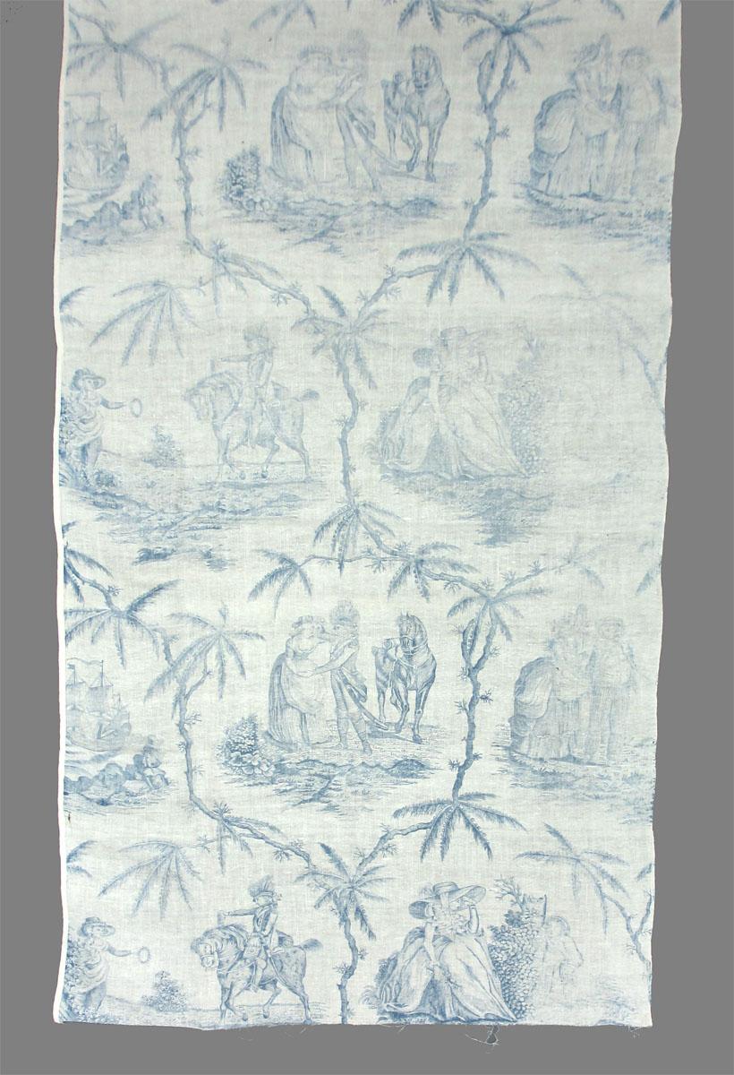 1962.0093.001 textile, printed partial obverse