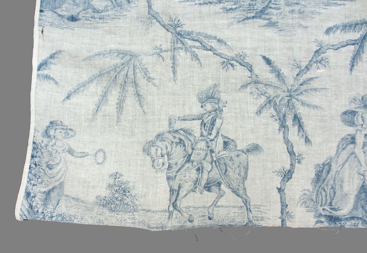 1962.0093.001 textile, printed detail 3