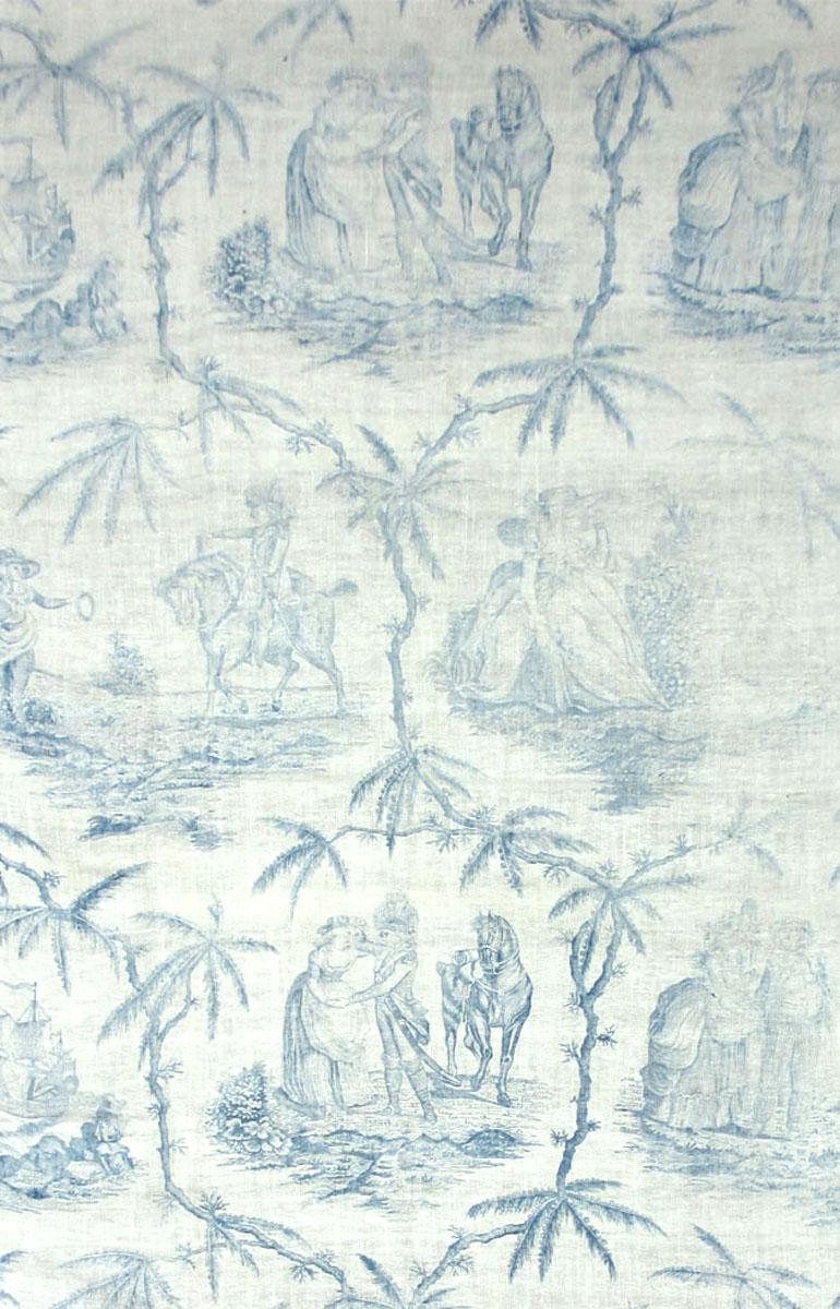 T2143 Textile, printed design repeat