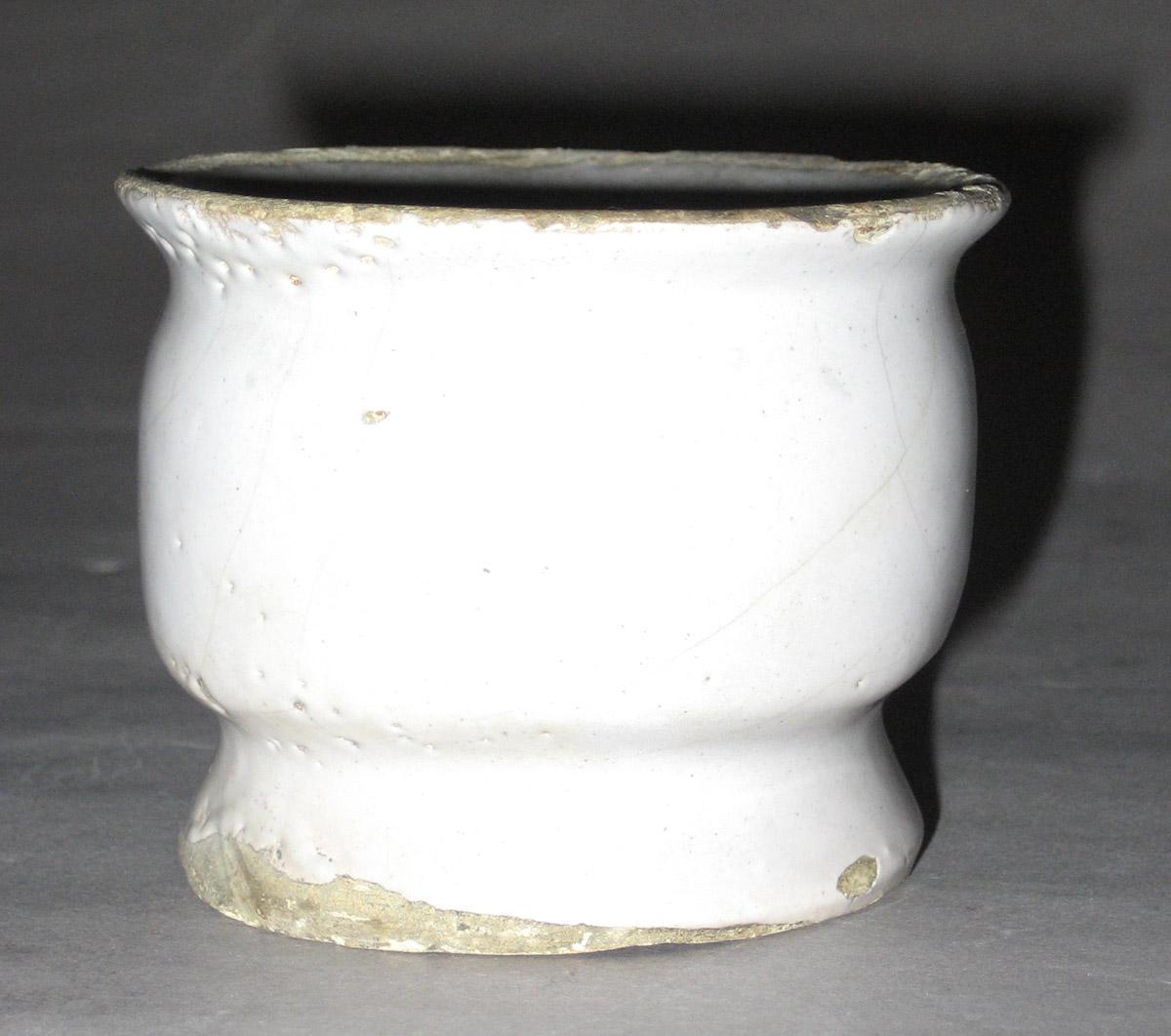 1962.0097 Delft apothecary or ointment pot