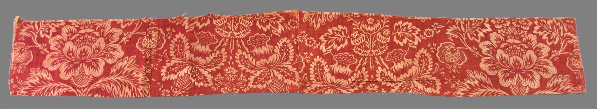 1962.0107 textile, printed obverse