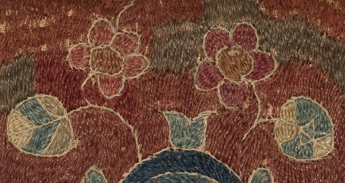 1962.0110 Pocketbook, Pattern Detail 3