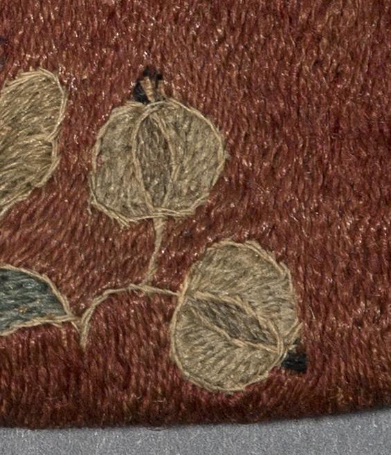 1962.0110 Pocketbook, Pattern Detail 4