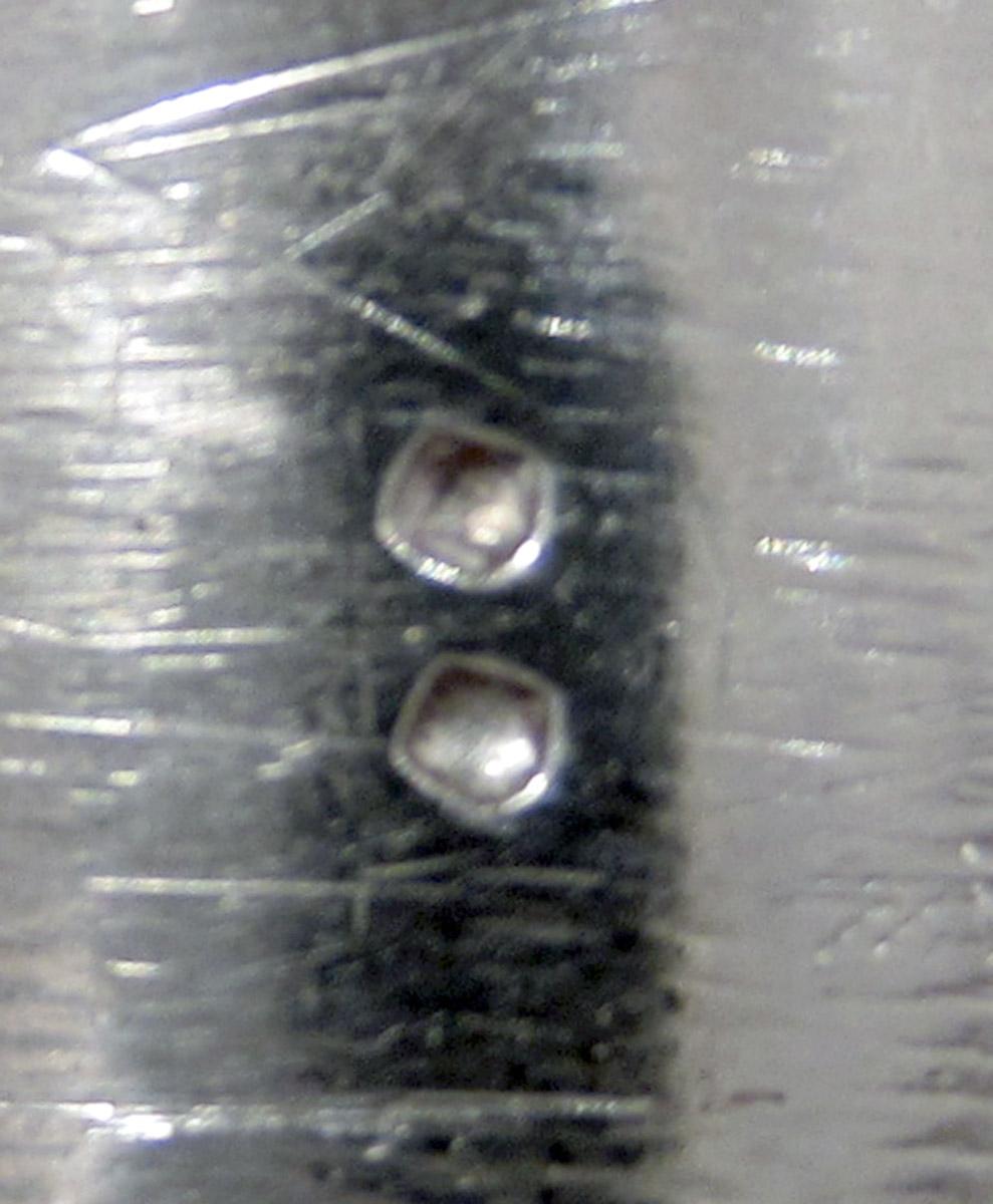 1955.0065.011 B Silver Candlestick Bobeche detail
