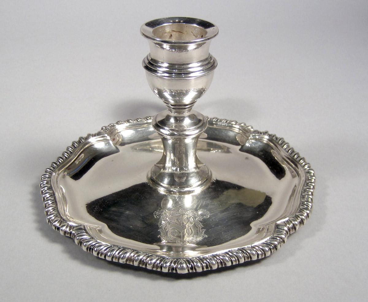 1955.0065.011 A Silver Candlestick front
