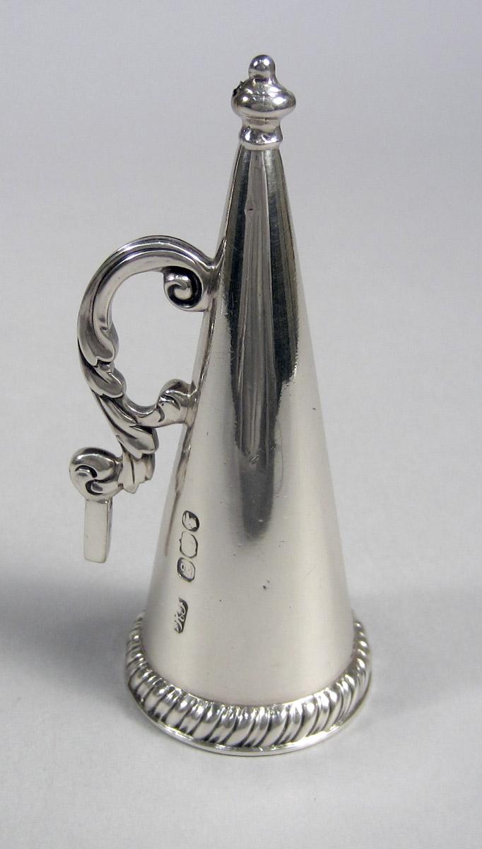 1955.0065.011 C Silver Candlestick Snuffer view 3
