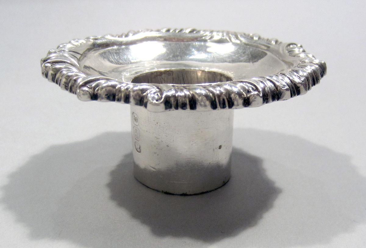 1955.0065.012 C Silver Candlestick Bobeche