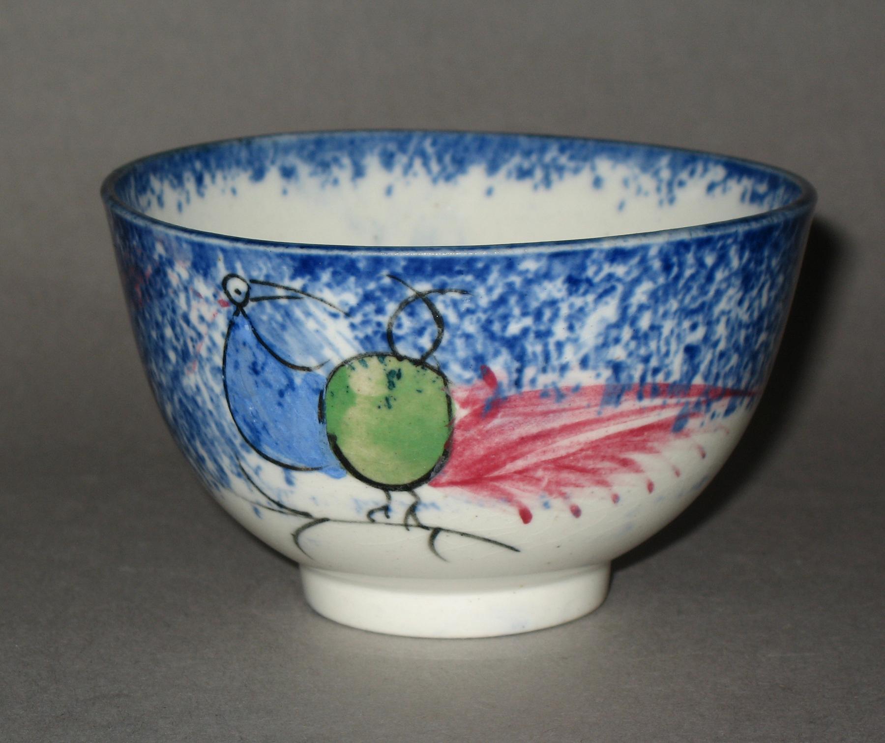 1962.0133 Spatterware bowl