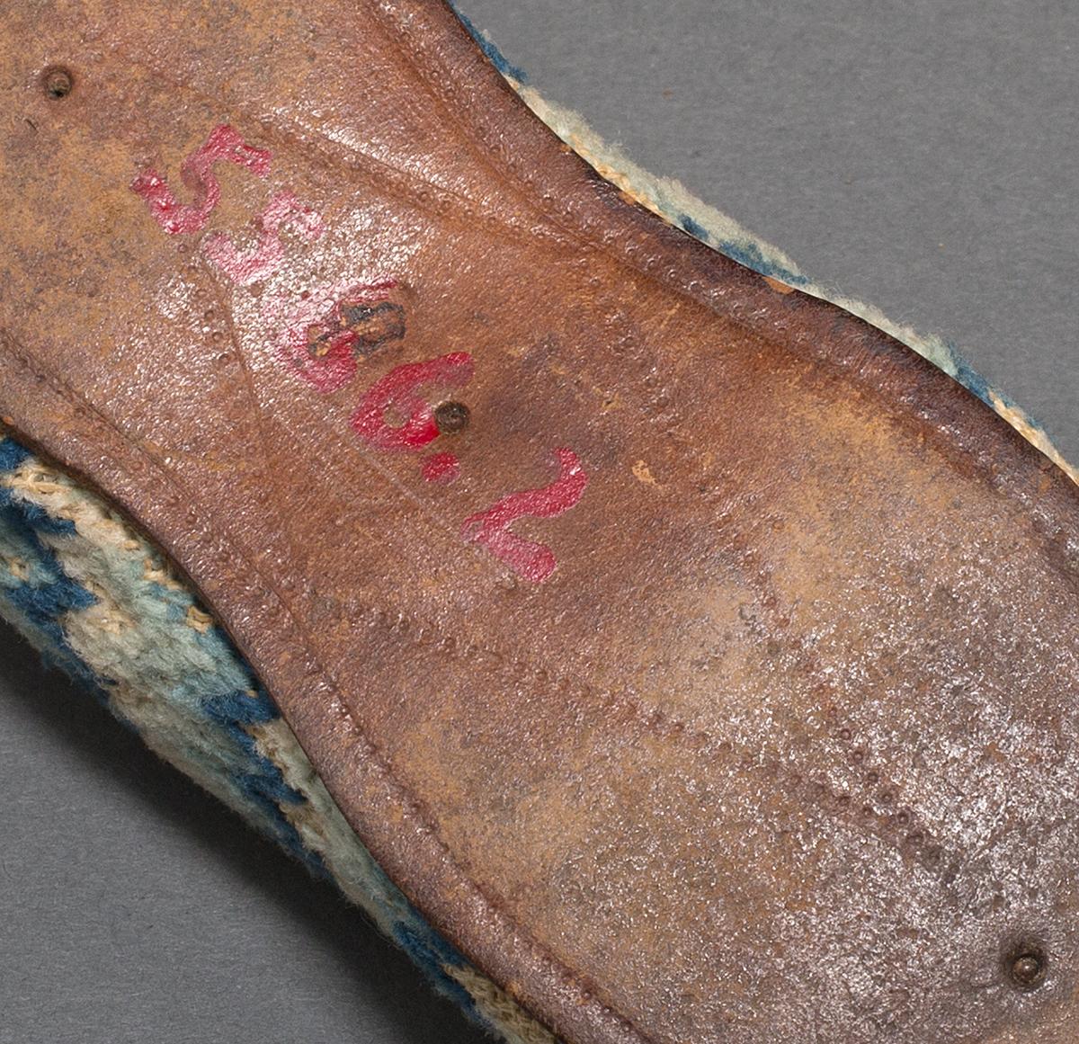1955.0066.002 Child's Shoe, View 3 Detail