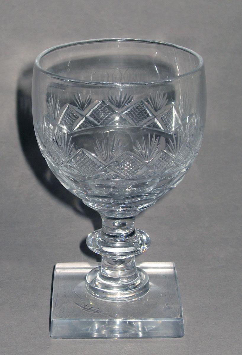 1962.0157.004 Lead glass wineglass
