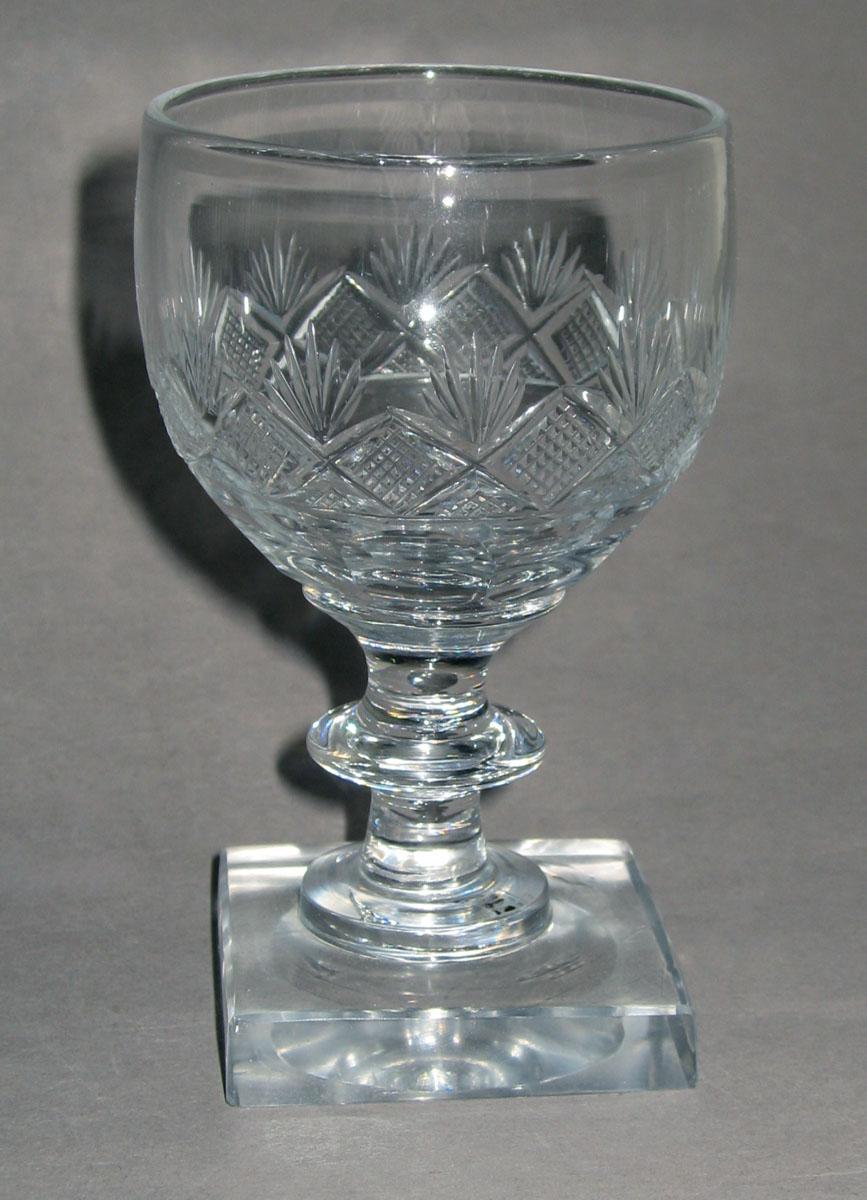 1962.0157.008 Lead glass wineglass