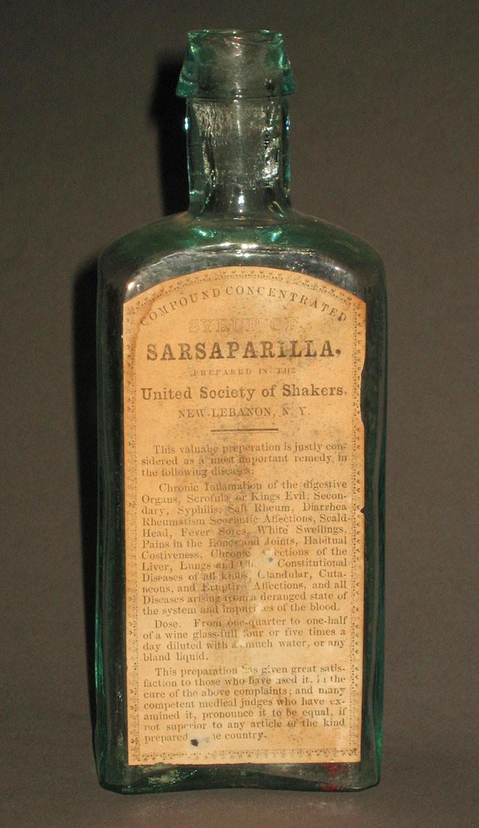 1962.0176 Glass bottle (side 3)