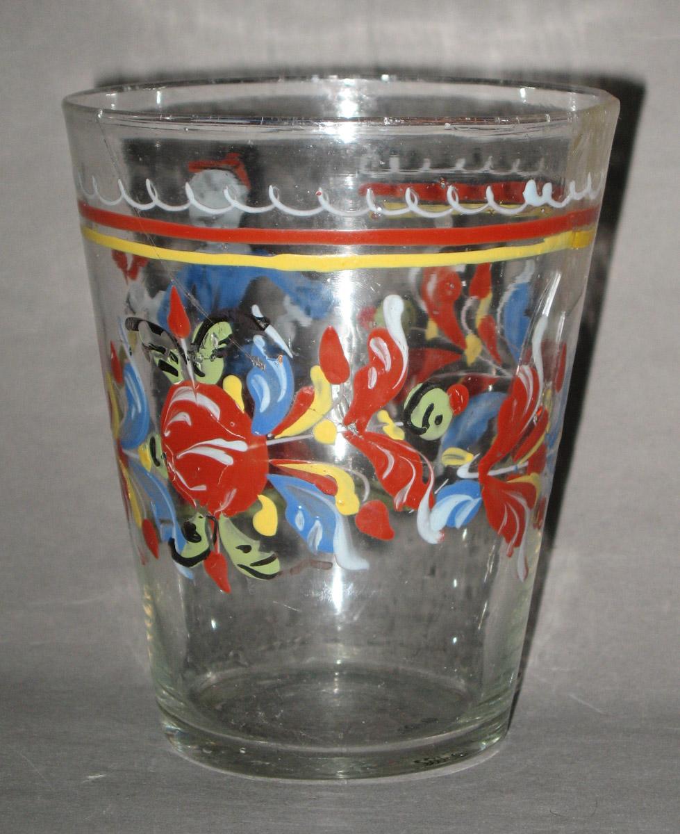 1962.0182 Glass beaker or tumbler (side 2)