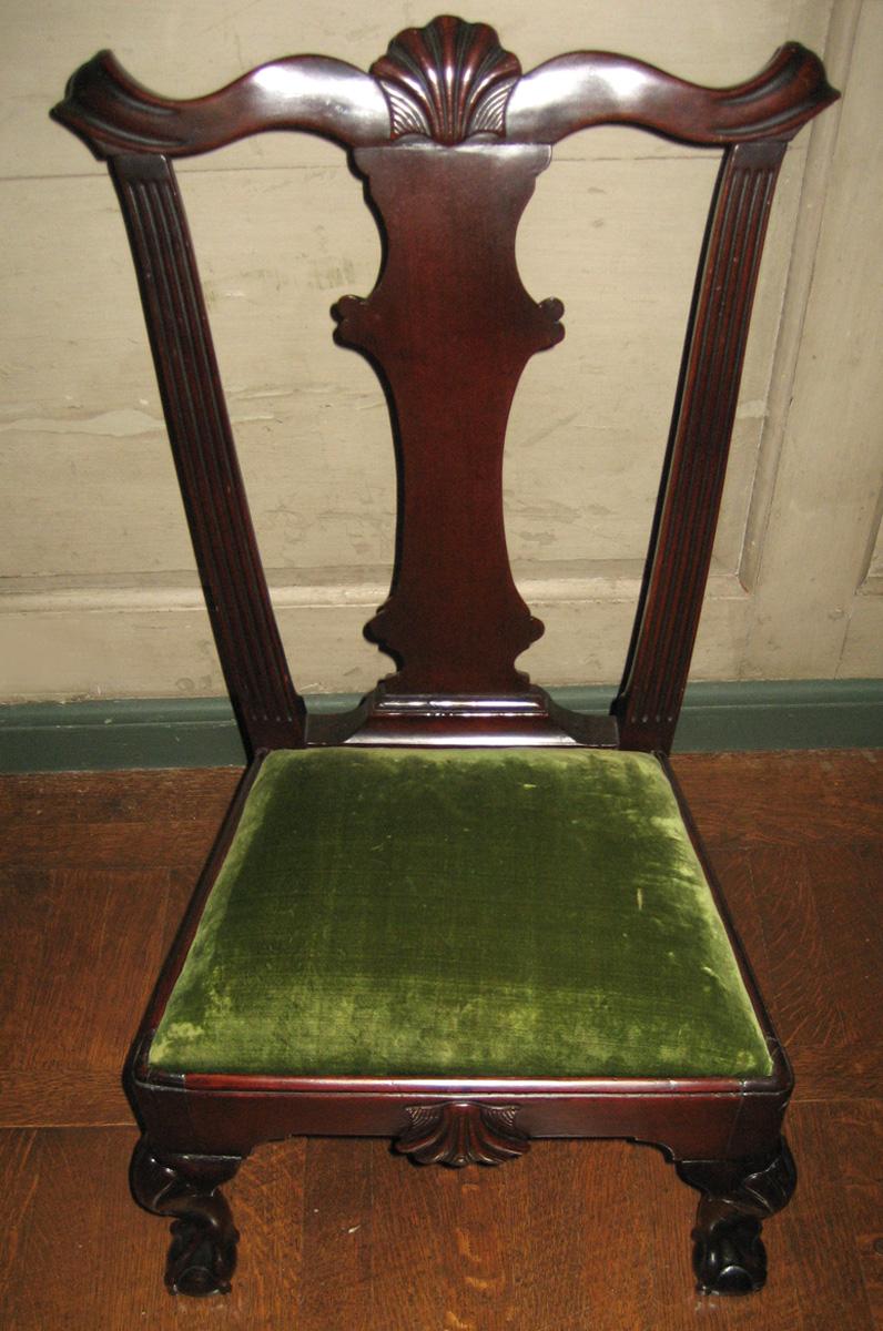 1962.0184 A, B chair and slip seat view 2