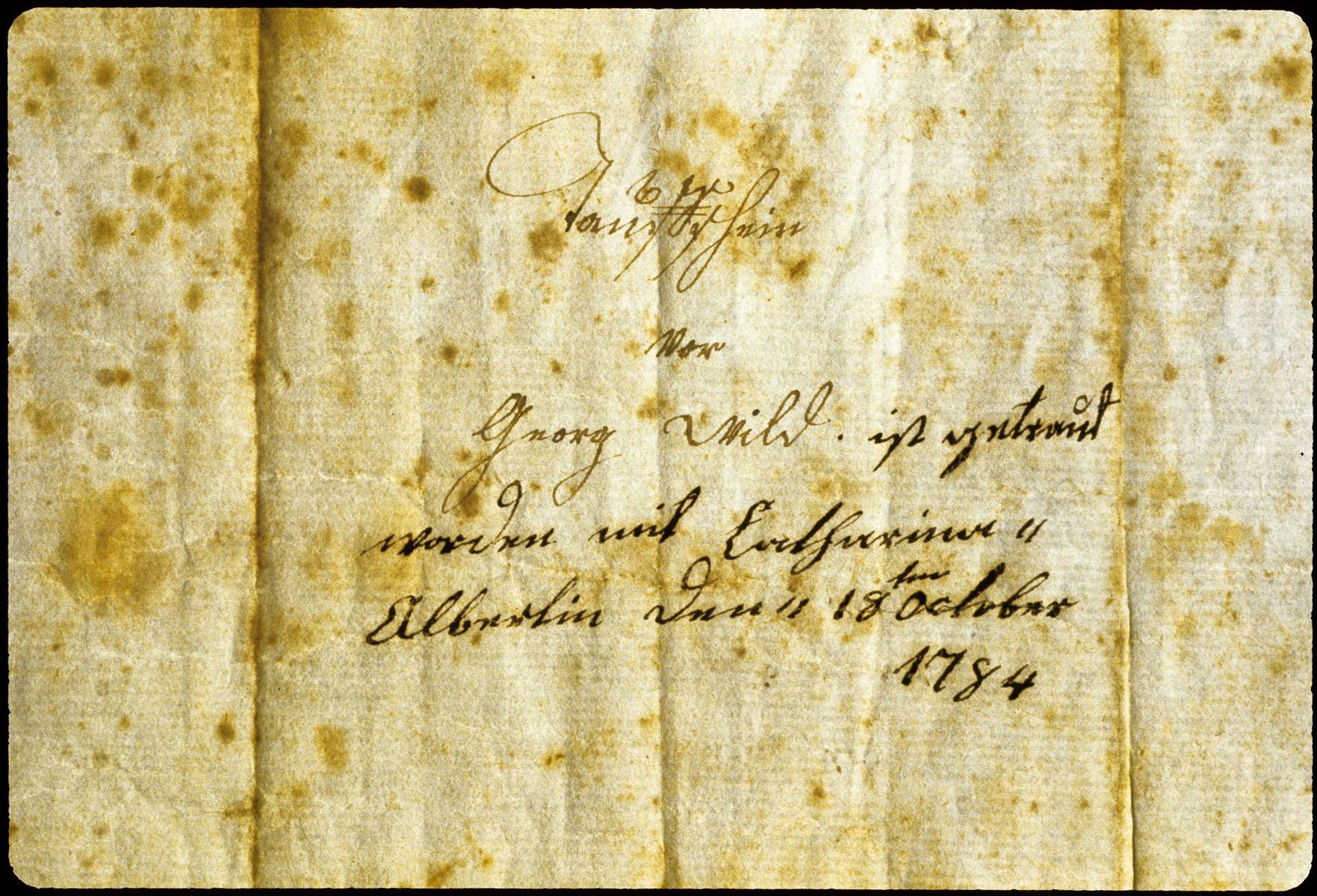 1962.0185 Fraktur, view 2