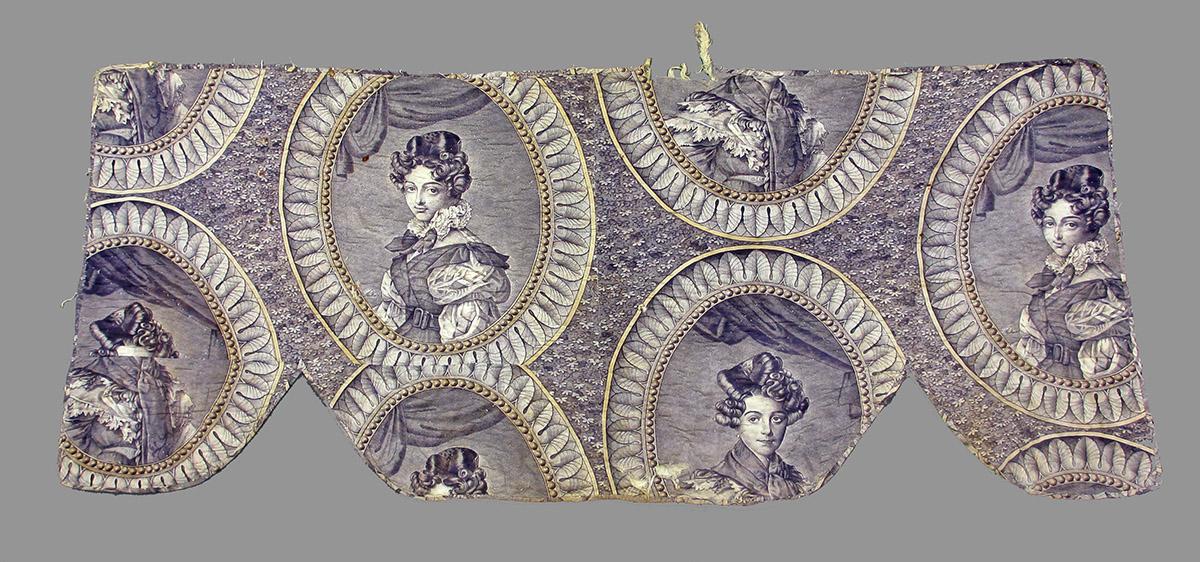 1962.0195.008 Textile, printed obverse