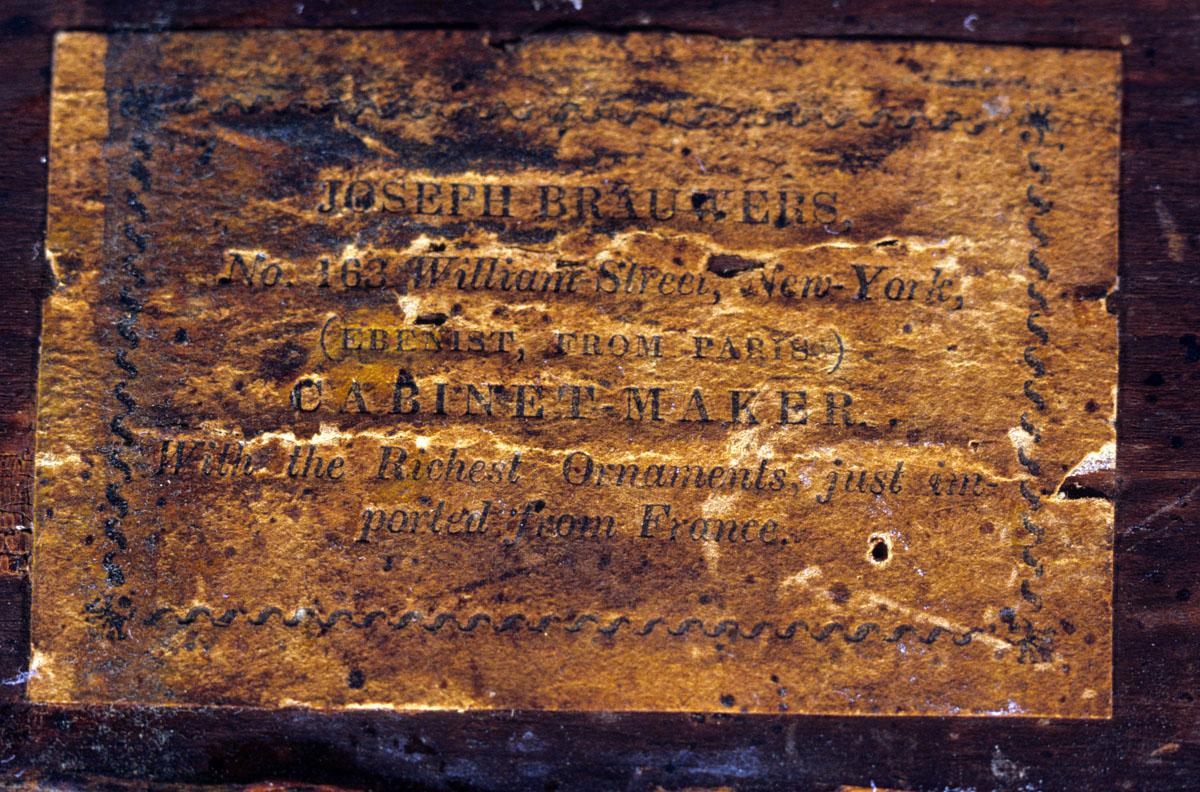 1962.0237 Maker's mark, label